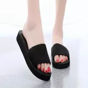 스트랩 여자 골덴 뮬 슬리퍼 외출 여름 편한 신발 WFLPTZO