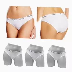 [Calvin Klein]UNDERWEAR CK 여성 삼각팬티 QD3588 WHITE 3PACK 698467
