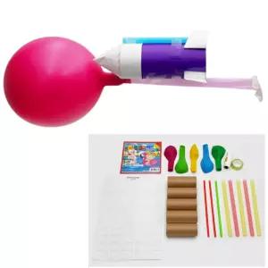 5인세트 로켓발사장난감 풍선 에어로켓만들기 유아교구 탐구력 상상력