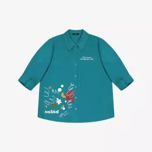 프린팅 린넨 블라우스 SKBAE2431 H