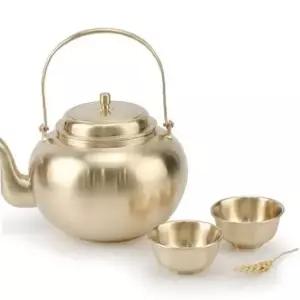 방짜 유기 술잔 소주잔 정종잔 사케잔 술컵 1P