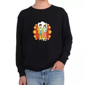 기모맨투맨 별이 다섯개 친구 우정 데이트그림 다양한색상 전사이즈 (WFKIWJA)