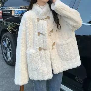 [하프클럽/]벨리티 퍼 자켓