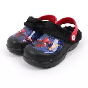 스파이더맨 다듀 방한 샌들 캐릭터 털신 아동 슬리퍼 qRD2+1Wtn
