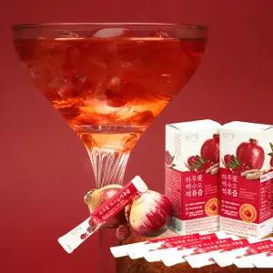 하루애 백수오 석류즙 스틱형 65brix 15g x 126포/석류주스 글루타치온 석류원액 석류농축액