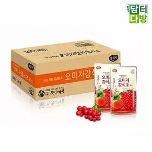 음료베이스 (무배) 광야 오미자감식초 파우치 130ml 1BOX(30개입)