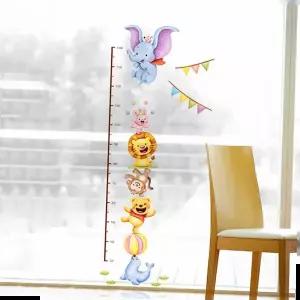 4세장난감 어린이 키재기 스티커 아기코끼리 아이방 부착