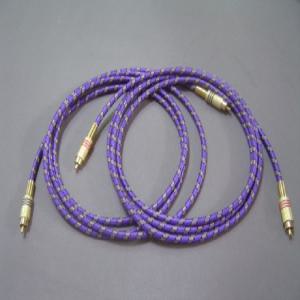 천쉴드RCA선 50cm 1m 3m 1조/금도금플러그 노이즈방지