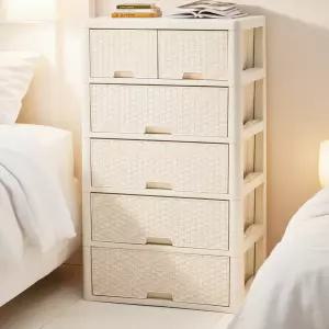 라탄 3단 4단 5단 서랍장 대형 플라스틱서랍장 수납장 아기옷수납장 옷장 정리함 주방 장난감정리