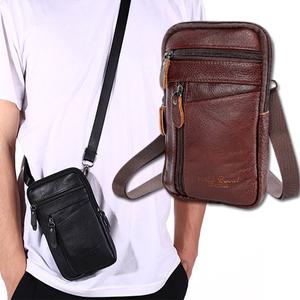 소가죽 가방 허리쌕 케이스 여행 미니크로스 핸드폰