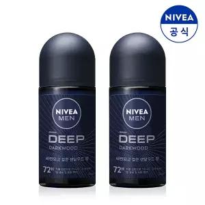 니베아 맨 데오드란트 롤온 딥 50ml X 2개