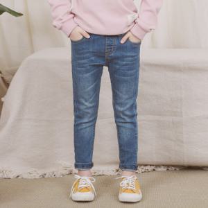 루알라키즈 아동용 키즈 슬림핏 스판 청바지 7-19호 3184B