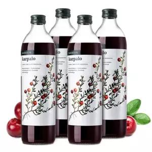 [핀란디아] 카스케인 크랜베리 원액 주스 500ml 4병