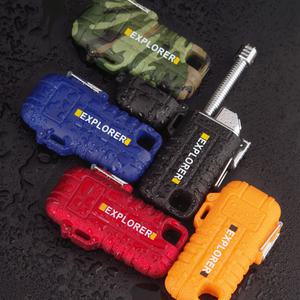 fooi 당일배송 캠핑낚시 핫템 길이조절 360도 플라즈마 전자 방수라이터