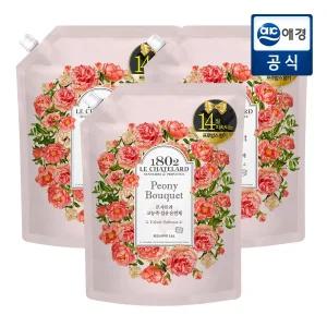 르샤트라 섬유유연제 피오니 1.6L 리필 x 3개
