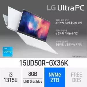 ND LG전자 2023 울트라PC 15UD50R-GX36K (NVMe 2TB)