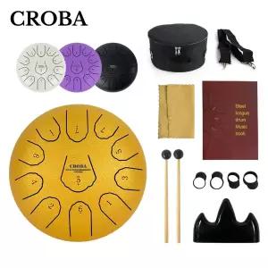 크로바 11음 음계각인 20cm 스틸 텅드럼 CDT-N100