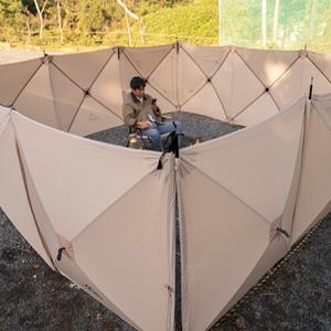 쿠디 면 윈드스크린 사이드월 캠핑 방수 바람막이 텐트가림막 윈드브레이크 COODYW01