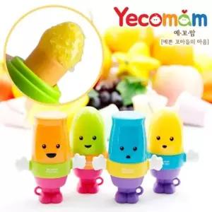 예꼬맘 프렌즈 트위스트 실리콘 과즙망+리필망