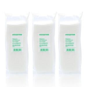 [이니스프리] 이니스프리 닦아 쓰는 화장솜 80매 3개