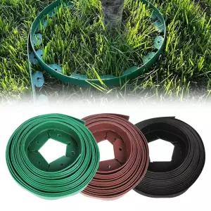 잔디엣지 정원 화단 경계 분리대 흙막이 테두리 10M 조경용 꽂밭 그린 커브 엘브 엣지 가든 정원 울타리