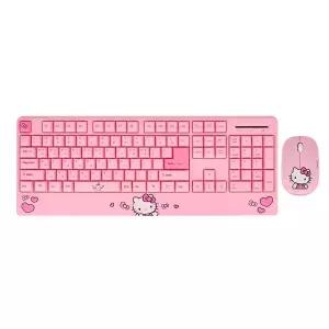 헬로키티 팜레스트 무선 키보트 마우스 콤보 세트