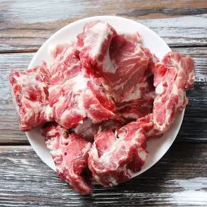 [바라던] 살코기 많은 돼지 목뼈1kg x 4팩 (총4kg)