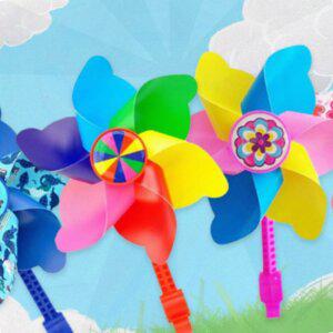 아동킥보드장식 바람개비 핸들커버 놀이 스쿠터 외출 안전