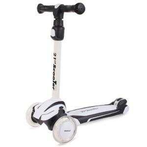 21st 접이식 5단계 높낮이조절 스프링 서스펜션 스쿠터 킥보드_화이트
