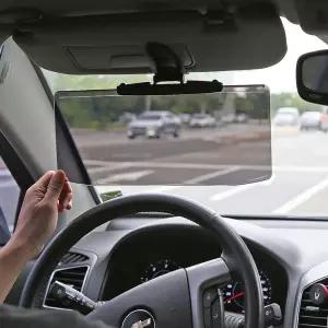 IMOTANI 자동차 썬바이저 일본생산 차량용 편광 와이드 운전석 햇빛가리개