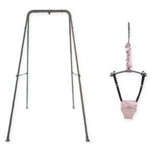 라라비 아기 운동 졸리 스탠드 + 점퍼루 스윙점퍼 세트 시슬리핑크 1개