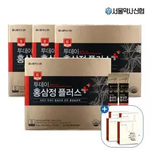 [내일도착] 6년근 투데이 홍삼정 플러스 30포 x 4개 (+쇼핑백 4개 포함)