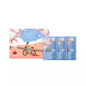 사과꽃향기 사과즙 100mlX100팩 벚꽃 적용