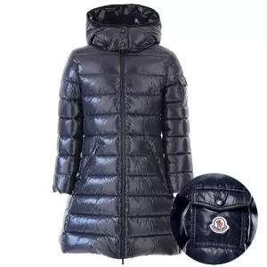 몽클레어 1C51300 68950 742 MOKA 모카여성유광롱패딩네이비Moncler 100%정품