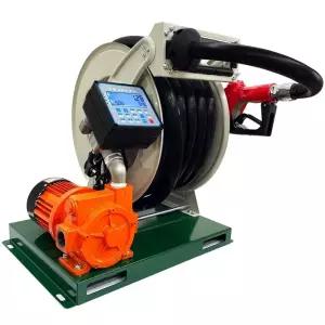 주유기 손잡이 주유건 디지털 미터기 1인치 주유량 등유기