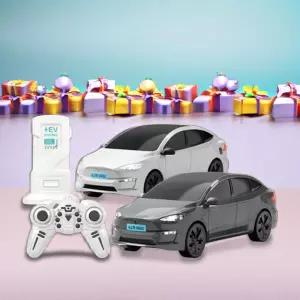 하하컴퍼니 RC마스터 EV 자동차 장난감 전기차 모형 스마트 라이트닝 헤드라이트 충전기