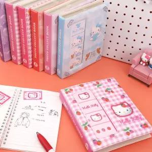 헬로키티 문방구 4컷 콜렉트북 수집 포카 데코 네컷사진 레트로 키티 산리오 고전문구 카오하나