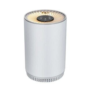 3단계 H13 헤파 필터가 장착된 침실용 AIUZLK 공기청정기 조명이 22dB 조용한 데스크탑 소형 타이밍 반려