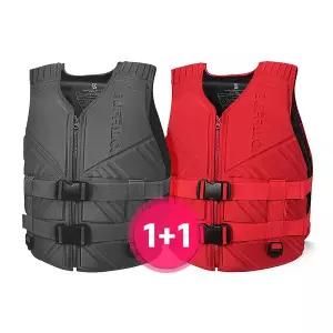 [Q]BUFFALO 뉴라인 성형 구명조끼 1+1 2개 커플 부력보조복