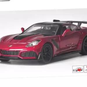 H67 2019 쉐보레 콜벳 ZR1 다이캐스트 미니카 레드 73