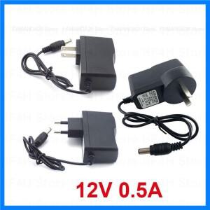 12V 500mA 0.5A 전원 공급 장치 충전기 100V-240V 변환기 AC-DC 어댑터 전원 어댑터 LED 스트립 B4 용 12