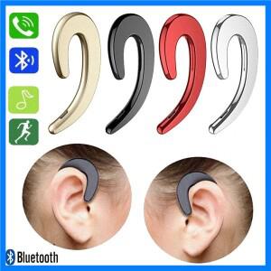 Y12 1Pc 무선 블루투스 골전도 귀고리 마이크 자동차 드라이버 이어폰 소음 차단 헤드폰