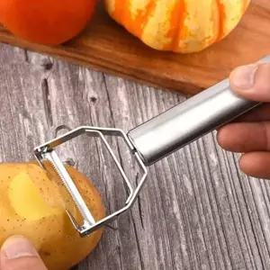 스텐레스 채칼 다기능 멀티 채소 썰기 주방용품 다용도 조리도구 (WFK6B6Y)