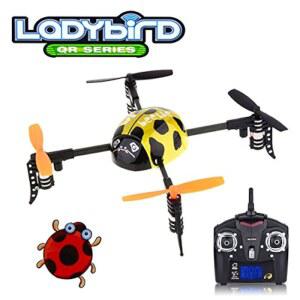 QR 시리즈 레이디버드 - WLToys V939 4CH 2 4GHz 쿼드 4축 미니 UFO 스타일 RC 헬리콥터 옐로우 멀티로터 쿼드콥터 송신기 Tx와 함께 비행할 준비 완료 RTF , 색상은 다양할