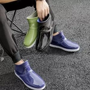 샤르페 남녀 레인부츠 DS7007 경량 장화 작업화레인부츠 논슬립 구두 리비티 (WFK6KMJ)