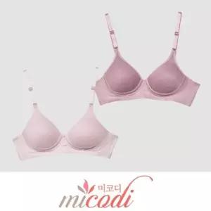 텍스처 노와이어브라 B컵 와플 브라속옷 여자속 (WFK5NXA)