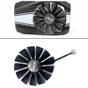 ASUS PH-GTX 1660 TI-O6G PH-GTX1660TI -6G GTX ITX 그래픽 카드 쿨러 팬 95mm FDC10U12D9-C 6 핀 GTX1660