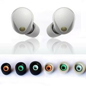 소니 WF-1000XM5 메모리 폼 이어팁 소음 감소 논슬립 플러그 무선 링크버드 S 팁