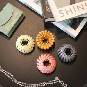 똥 만두 헤어 머리 핀 올림머리 곱창밴드 올림 끈 똥머리 B1 유광 만두머리 똥머리밴드 똥머리스틱밴드