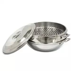 인덕션 세트 채반포함 찜통 볶음팬 만두찜기세트 450 (WFK9UJR)